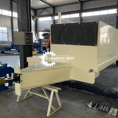 Precise Cutting Long 0.8mm Arch Roof Roll Forming Machine Spanning 380v 50hz 3 fase