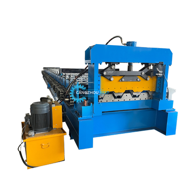 Vloerdekrolvormmachine 1250mm PLC-besturing 22kw