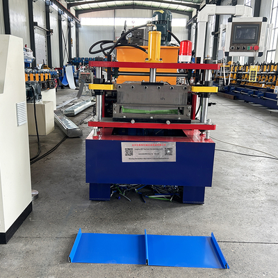 Kleur Stalen Zelfsluitende Metalen Plaat Rolvormmachine PLC Besturing