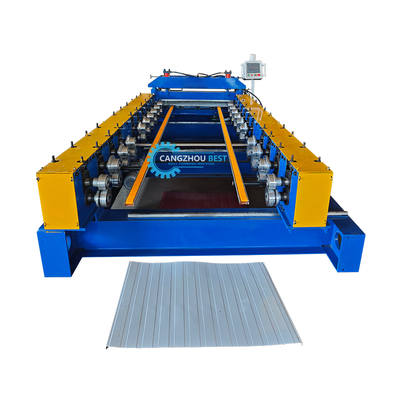 IBR Strip dak Kort bereik dakplaat Volautomatische dakplaten machine prijs