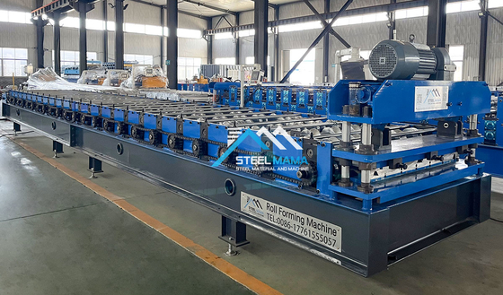 3 kW Hydraulische Power Station Roof Sheet Roll Forming Machine op zijn best