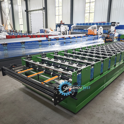 High Speed Colombia Popular Design IBR Trapezium dakpaneel plaat rollen vormmachine