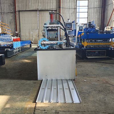 Euro Type CE Hydraulische stalen sluiter deur maken rollen vormmachine met perforatie gaten