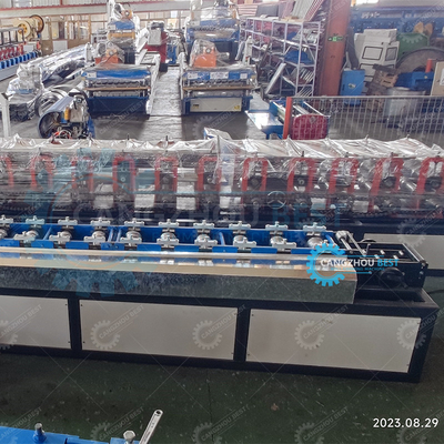 Zambia Populaire gegalvaniseerde staal rollende sluiter profiel Roller Door Roll Forming Machine