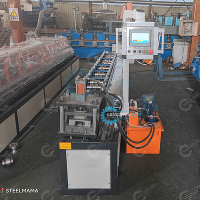 Zambia Populaire gegalvaniseerde staal rollende sluiter profiel Roller Door Roll Forming Machine