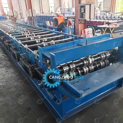 Hydraulische snijmachine voor het maken van vloer rollen