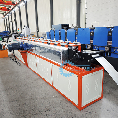 Roemenië Hydraulische rolluik deur maken rolvormende machine
