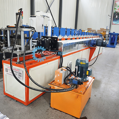 Roemenië Hydraulische rolluik deur maken rolvormende machine