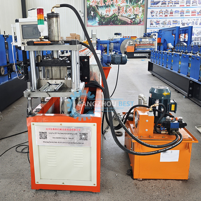 Roemenië Hydraulische rolluik deur maken rolvormende machine