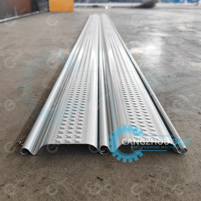 Stalen dikte 0,8 mm verschil embossing sluiter rollende deur profiel rolvormende machine