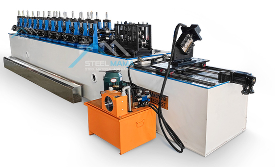 High-speed PLC-gestuurd strijkstok- en spoorrolvormende machine voor C U L T plafondnet