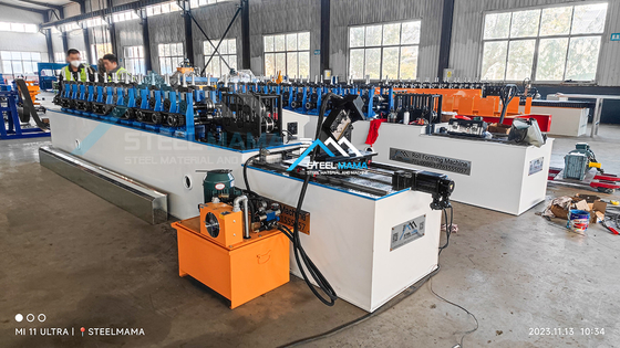 High-speed PLC-gestuurd strijkstok- en spoorrolvormende machine voor C U L T plafondnet
