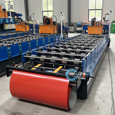 Gi 900 mm effectieve breedte staalprofiel Ibr dakplaat rollen vormen machine voor de bouw