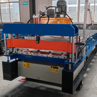 Roofplaat rollen vormen machine voor 0,2-0,8 mm PPGI en GI materiaal dikte