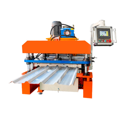 Kleurstaalprofiel High Speed Rib/R Panel Roof Sheet Roll Forming Making Machine