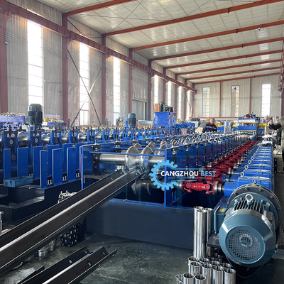 Stalen dikte 4 mm IJzer Snelle verandering 2&amp;3 golven Crash Barrier Roll Forming Machine