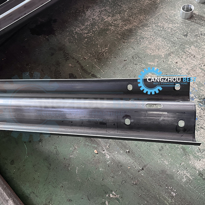 Stalen dikte 4 mm IJzer Snelle verandering 2&amp;3 golven Crash Barrier Roll Forming Machine