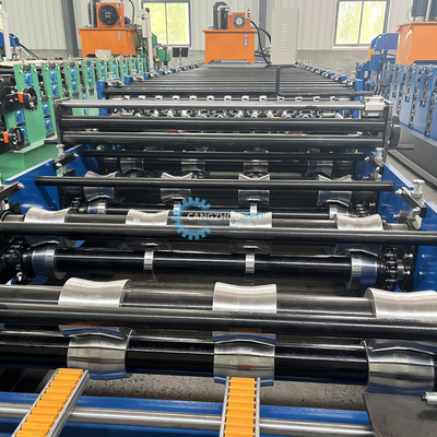 Automatisch snijden Hydraulische kracht Staalprofiel Dubbellaag Dakrolvormende machine