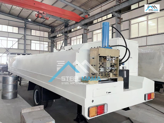 Diesel 914 mm Voedingsbreedte K Span Roll Forming Machine Voor 610 mm panelen