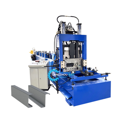 Automatisch Czu Purlin Hydraulisch Ponsen en Snijden Rollen Vormmachine