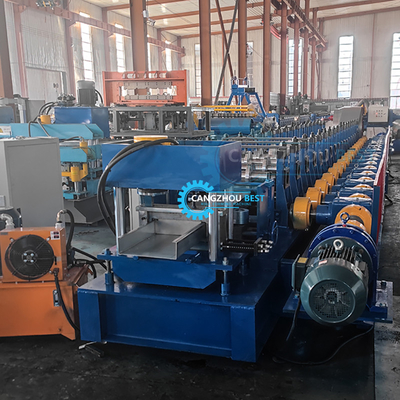 Plc-besturing Full Auto C Z Interchange Roll Forming Machine Versnellingsbak Transmissie