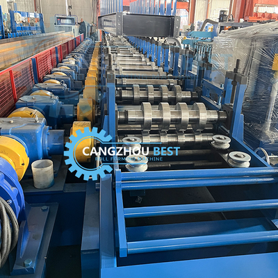 Plc-besturing Full Auto C Z Interchange Roll Forming Machine Versnellingsbak Transmissie
