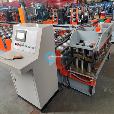 Professionele gebouw daktegel rollen vormmachine voor de productie van stalen dakwandplaat