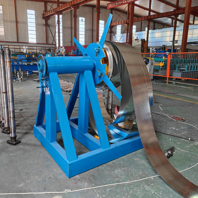 Automatische PLC-controle zelfvergrendelend deurframe koudrolvormende machine
