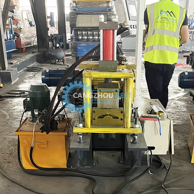 Gordel, ronde vorm, staalprofiel, tuinscherm, rollenvormende machine Duurzaam