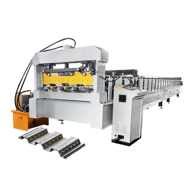 45 Steel Roller Material Deck Floor Roll Forming Machine voor binnen uw budget