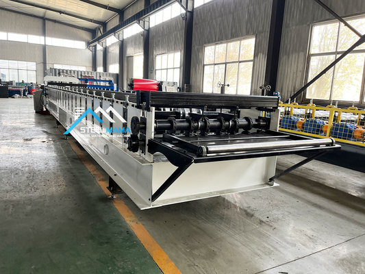 45 Steel Roller Material Deck Floor Roll Forming Machine voor binnen uw budget