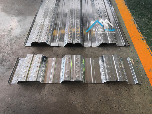 45 Steel Roller Material Deck Floor Roll Forming Machine voor binnen uw budget