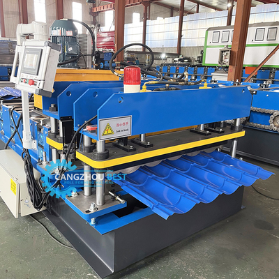 Steel Profile Zee Tile PPGI 0,3 mm daktegelvormmachine voor de bouw