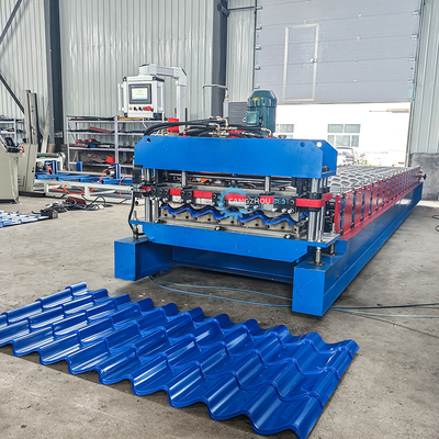 PPGI GI Steel Profile Zee Tile Roll Forming Machine met een hoge precisie binnen 1 mm