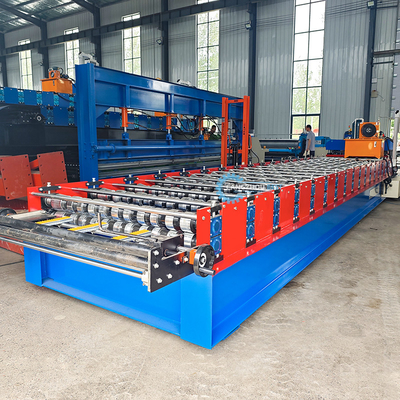 PPGI GI Steel Profile Zee Tile Roll Forming Machine met een hoge precisie binnen 1 mm