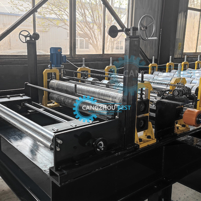 Hydraulisch snijden Trapezium stappen tegel maken rollen vormen machine