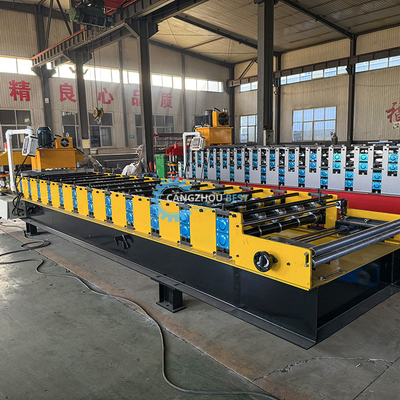 Mexico Eénlaag PLC-besturingssysteem dakplaat rollenvormende machine