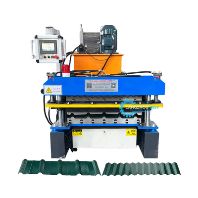 Delta-omvormer aangepaste breedte dubbele laag vormmachine voor 0,25-0,6 mm