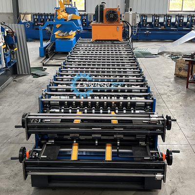 Delta-omvormer aangepaste breedte dubbele laag vormmachine voor 0,25-0,6 mm