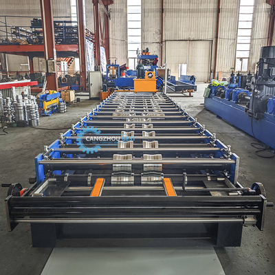 1050 mm gegalvaniseerd staal dakprofiel Trapezodial plaat rolvormende machine