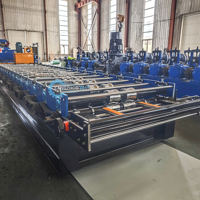 1050 mm gegalvaniseerd staal dakprofiel Trapezodial plaat rolvormende machine