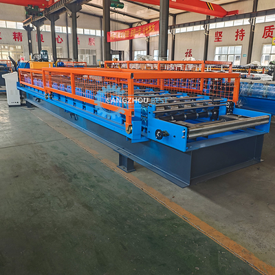Automatische PPGI GI-afgesneden staalprofiel dakplaat rollenvormende machine