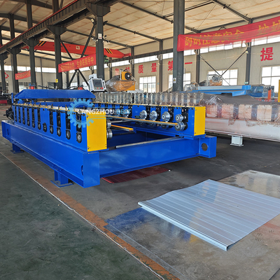 Automatische verandering van de grootte van de wandpaneel staal profiel rollen vormen machine voor PPGI GI