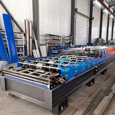 Gegolfde en IBR dubbele laag staalprofiel dakplaat rolvormende machine