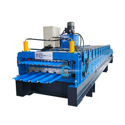 IBR 686 golfmatige 762 staalprofiel dubbele laag dakplaat rollen vormmachine