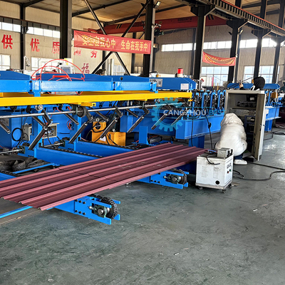 PLC perfect gevormde duurzame dakplaat rollen vormmachine