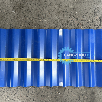 0.6mm dakplaat rollen vormmachine door Delta PLC voor grote projecten