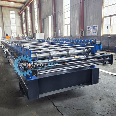 Indonesische Poular 980 Klip Lock Profile Roof Sheet Roll Forming Machine