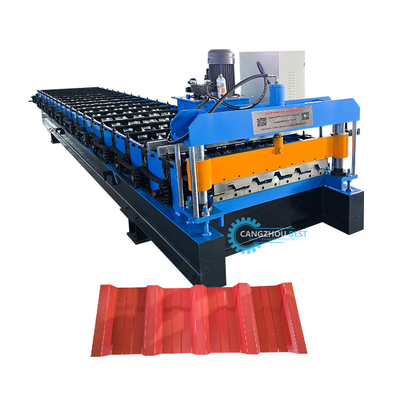 Zuid-Afrika Eénlaag 686 IBR Hoogrippen Roof Profiel Roll Forming Machine