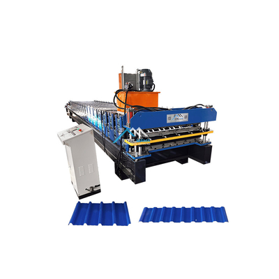 Delta PLC-gecontroleerde dubbele laag dakplaatmachine
